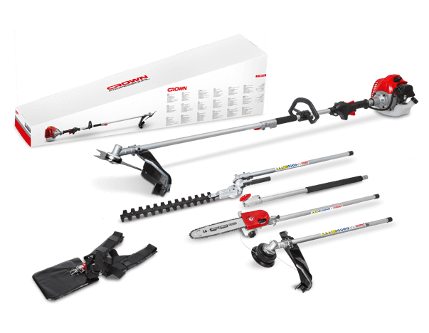 CROWN CT20113 Professional Multi-Function Garden Tool, 900w, 32.6cc, Model: CT20113