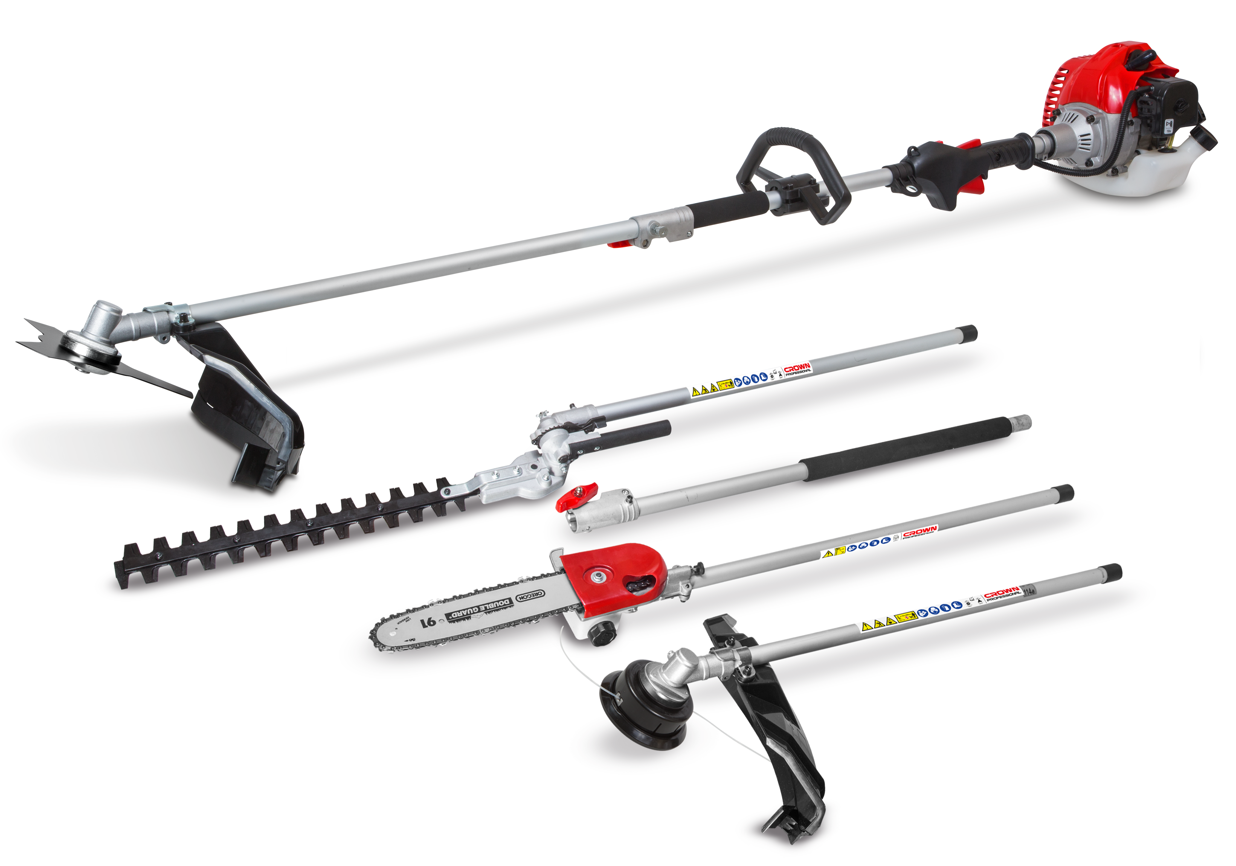 CROWN CT20113 Professional Multi-Function Garden Tool, 900w, 32.6cc, Model: CT20113_img_2