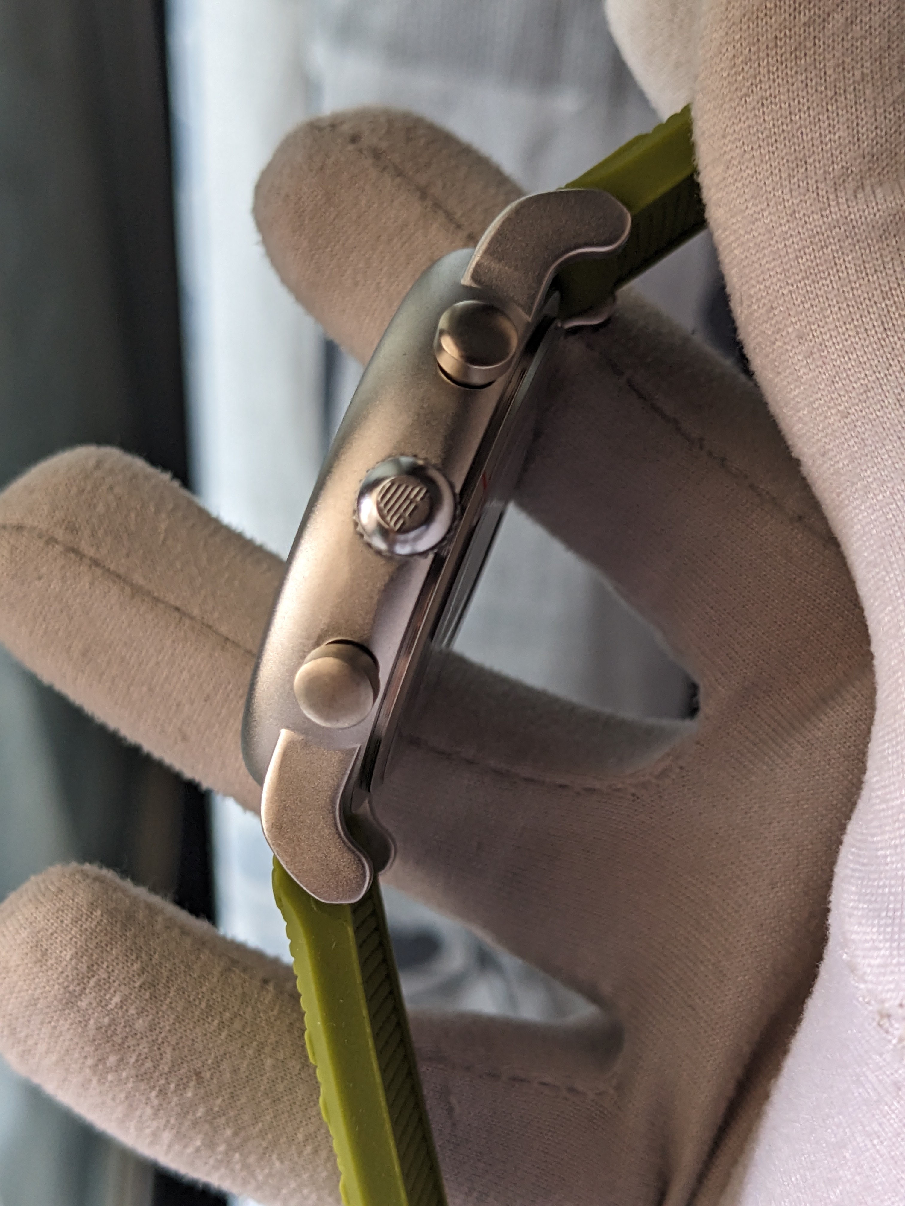 Armani Chronograph Watch White face_img_2