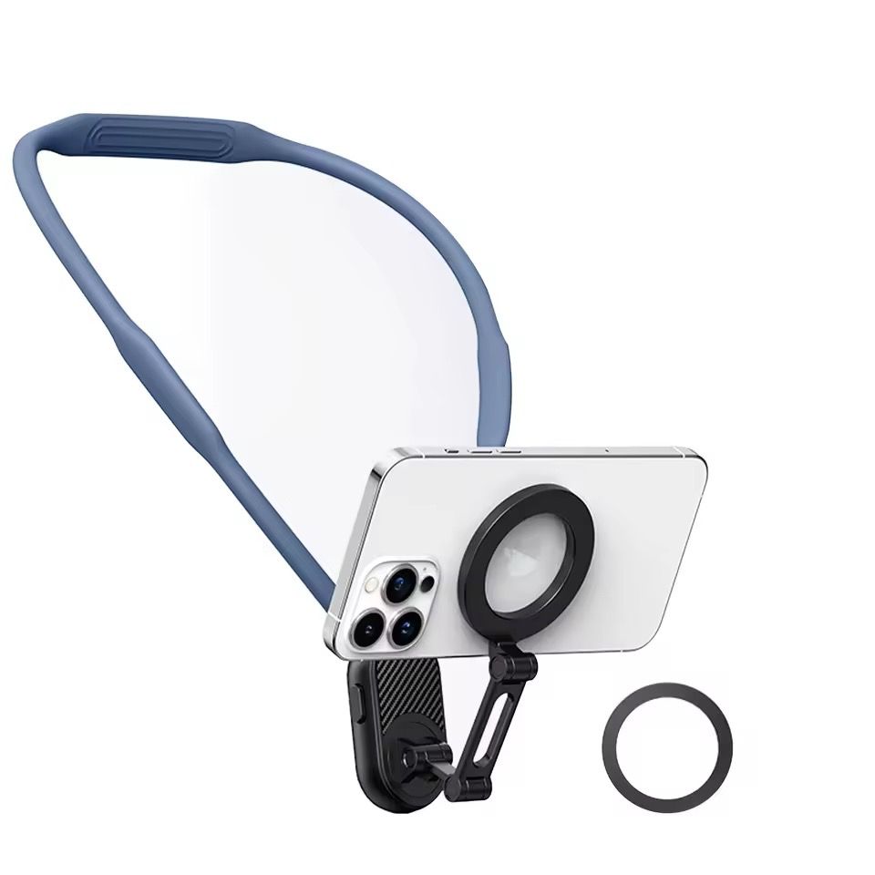 (Standard)ZAREK POV Neck Mount Magnetic Phone Holder for Smart Phones_img_1