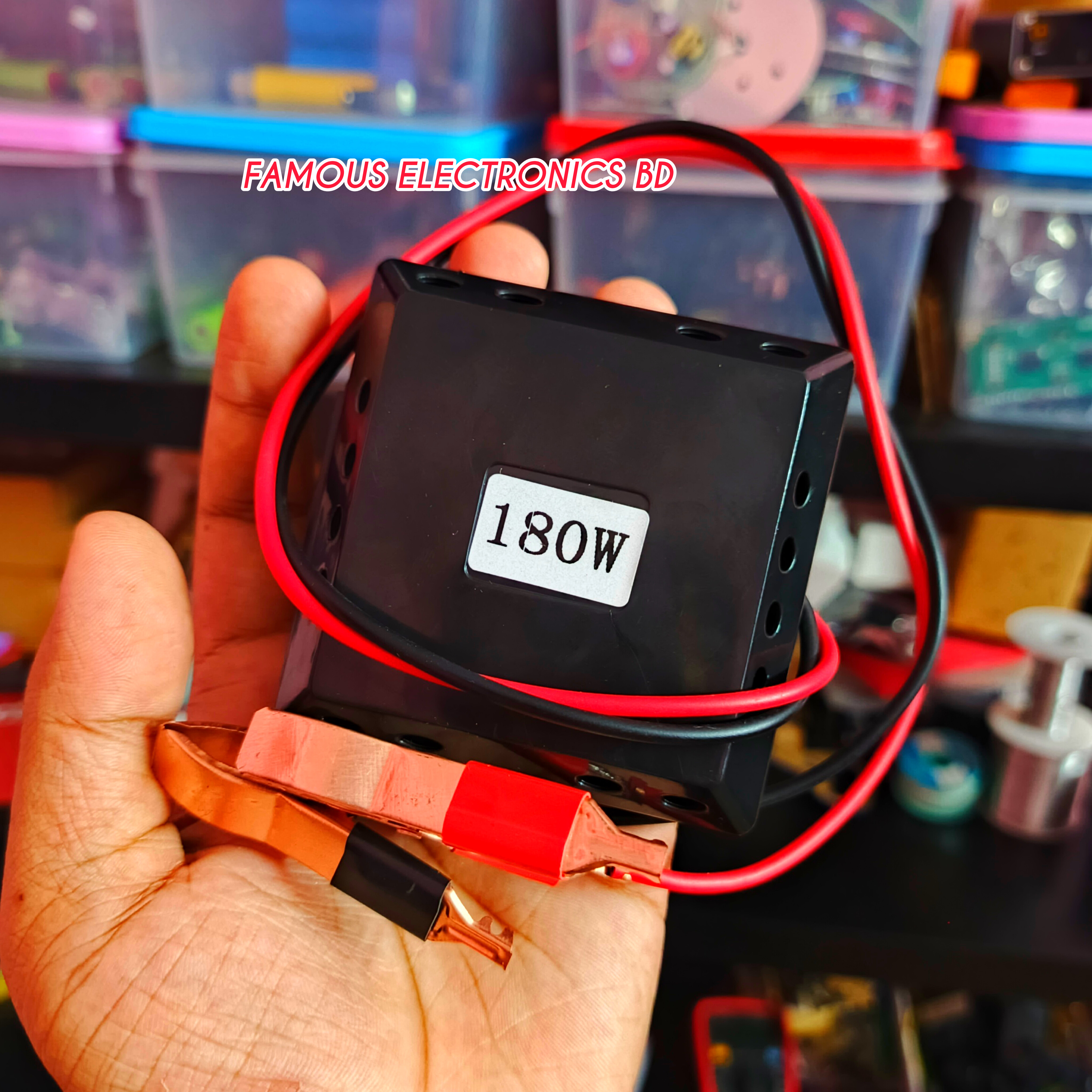 180W Power Inverter DC 12V to AC 220V Output Solar Power Inverter - Modified Sine Wave (Real Output 70W)_img_5