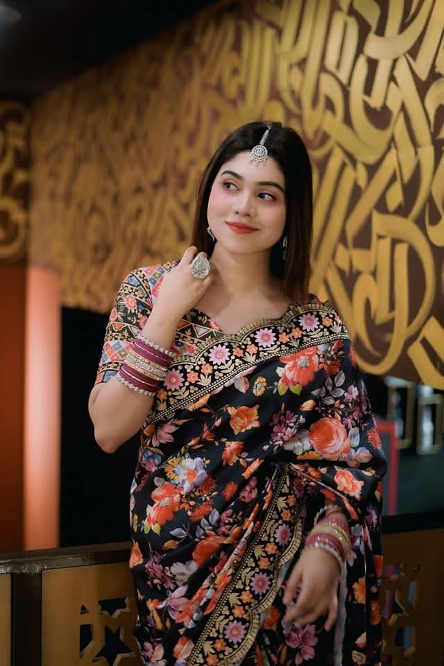 Premium Eid Saree with Blouse Piece_img_0