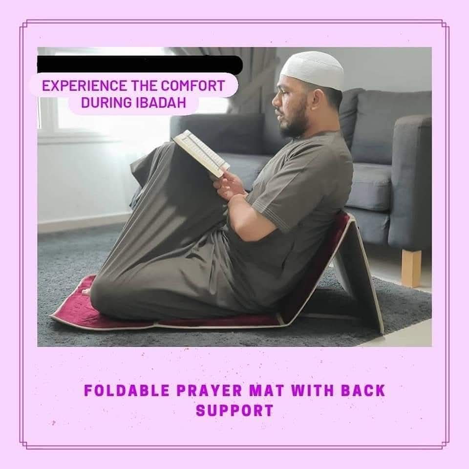 লাক্সারি ফোল্ডিং ফ্লোর জায়নামাজ