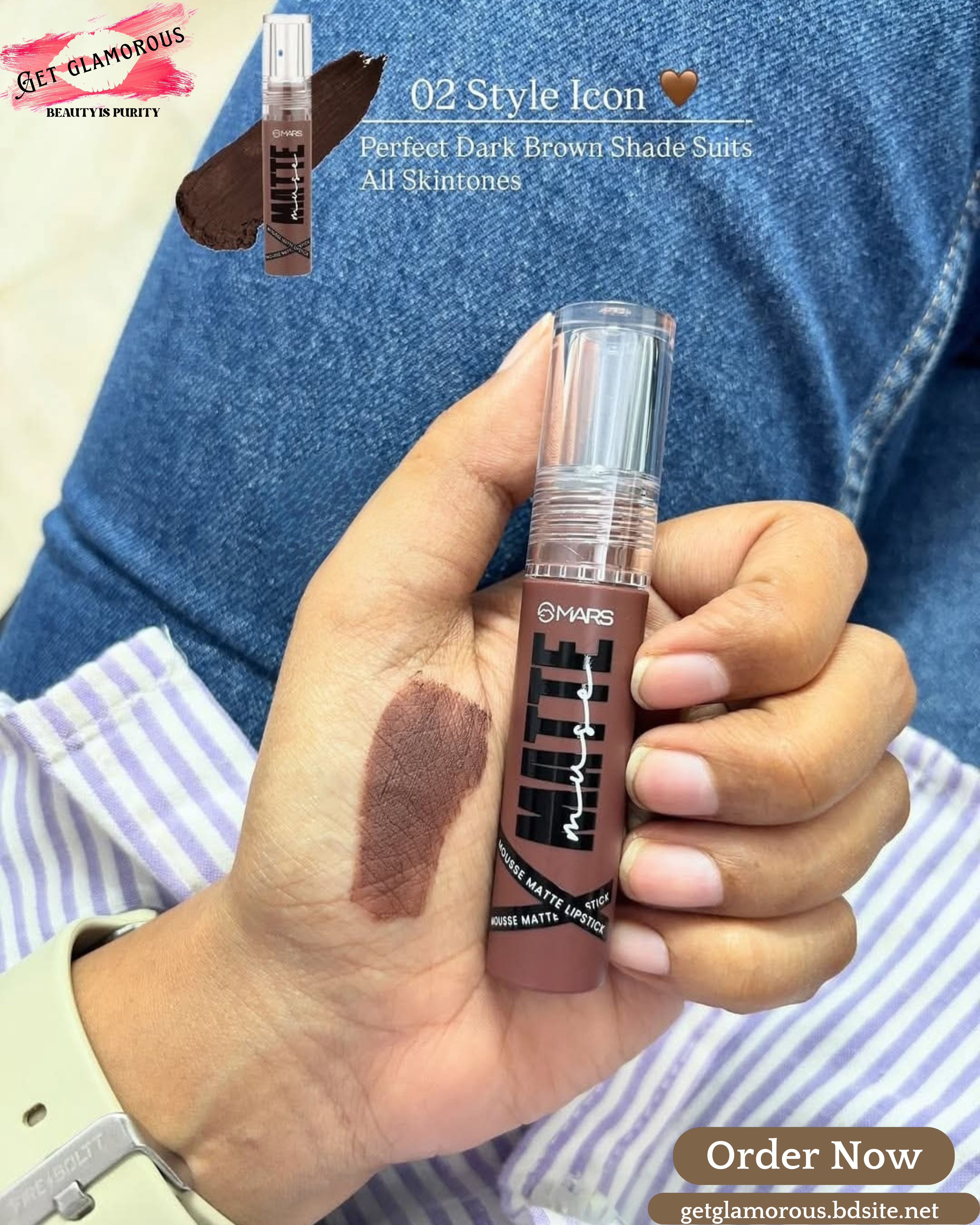 The Mars Matte Muse lipstick_img_2