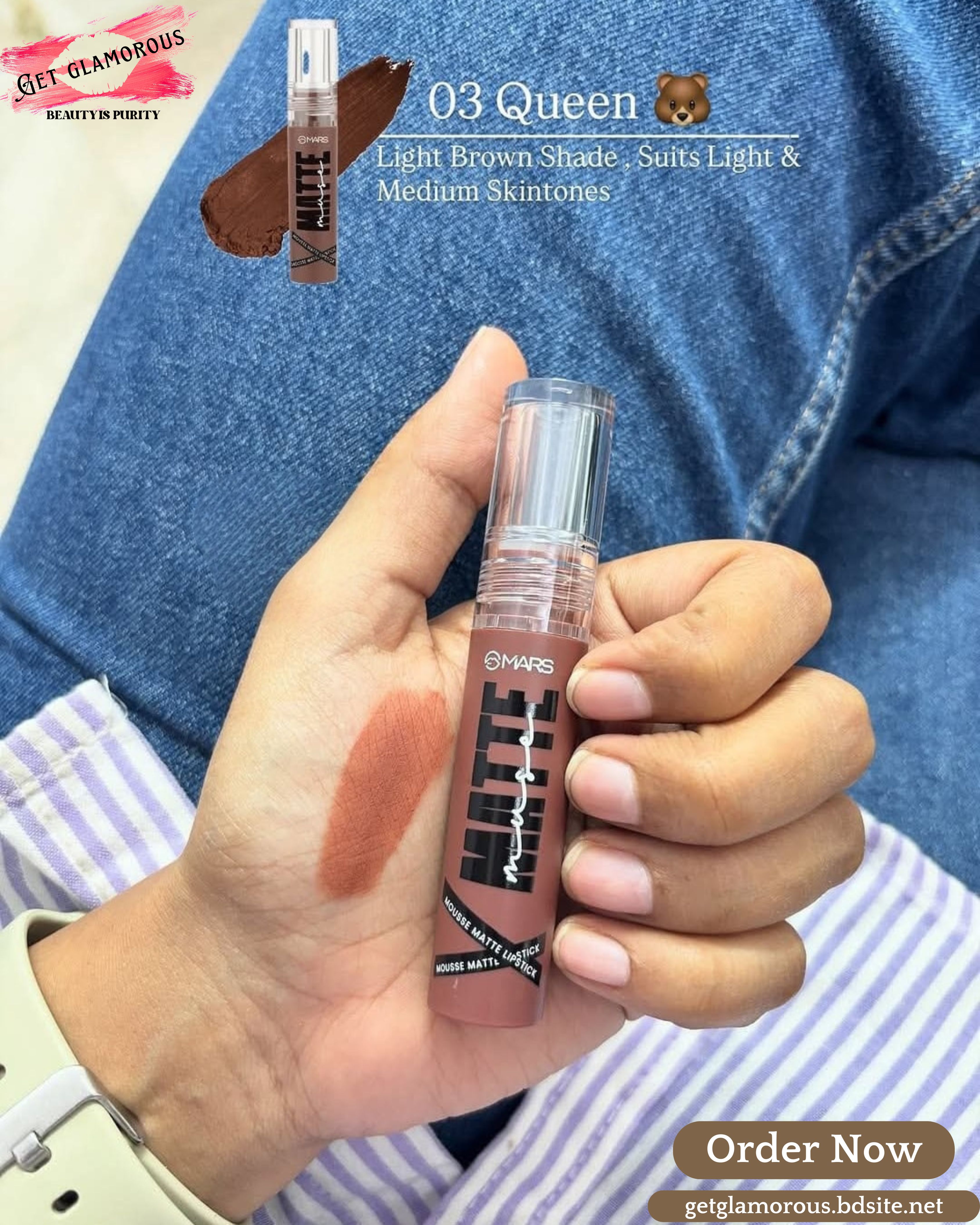 The Mars Matte Muse lipstick_img_3