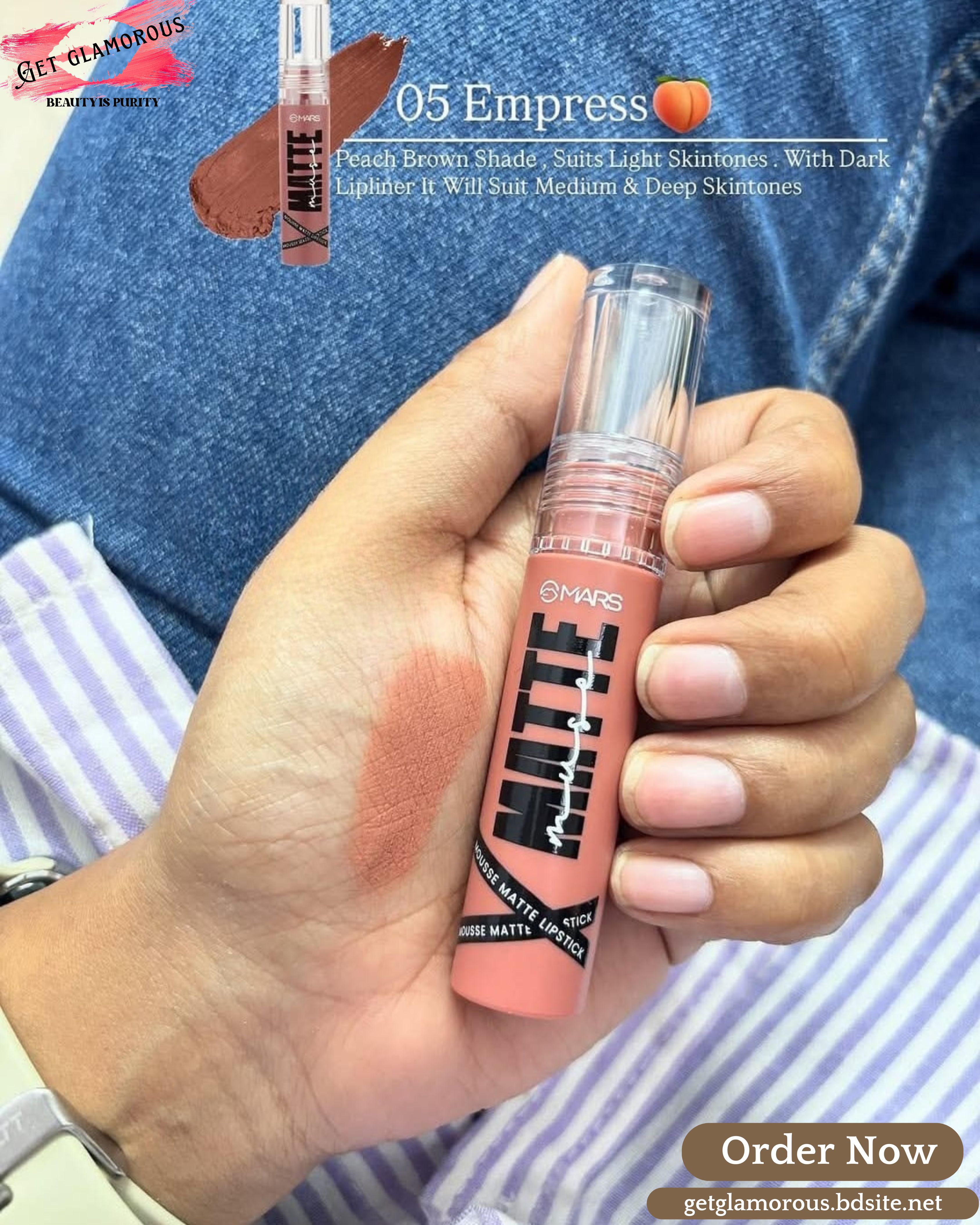 The Mars Matte Muse lipstick_img_5