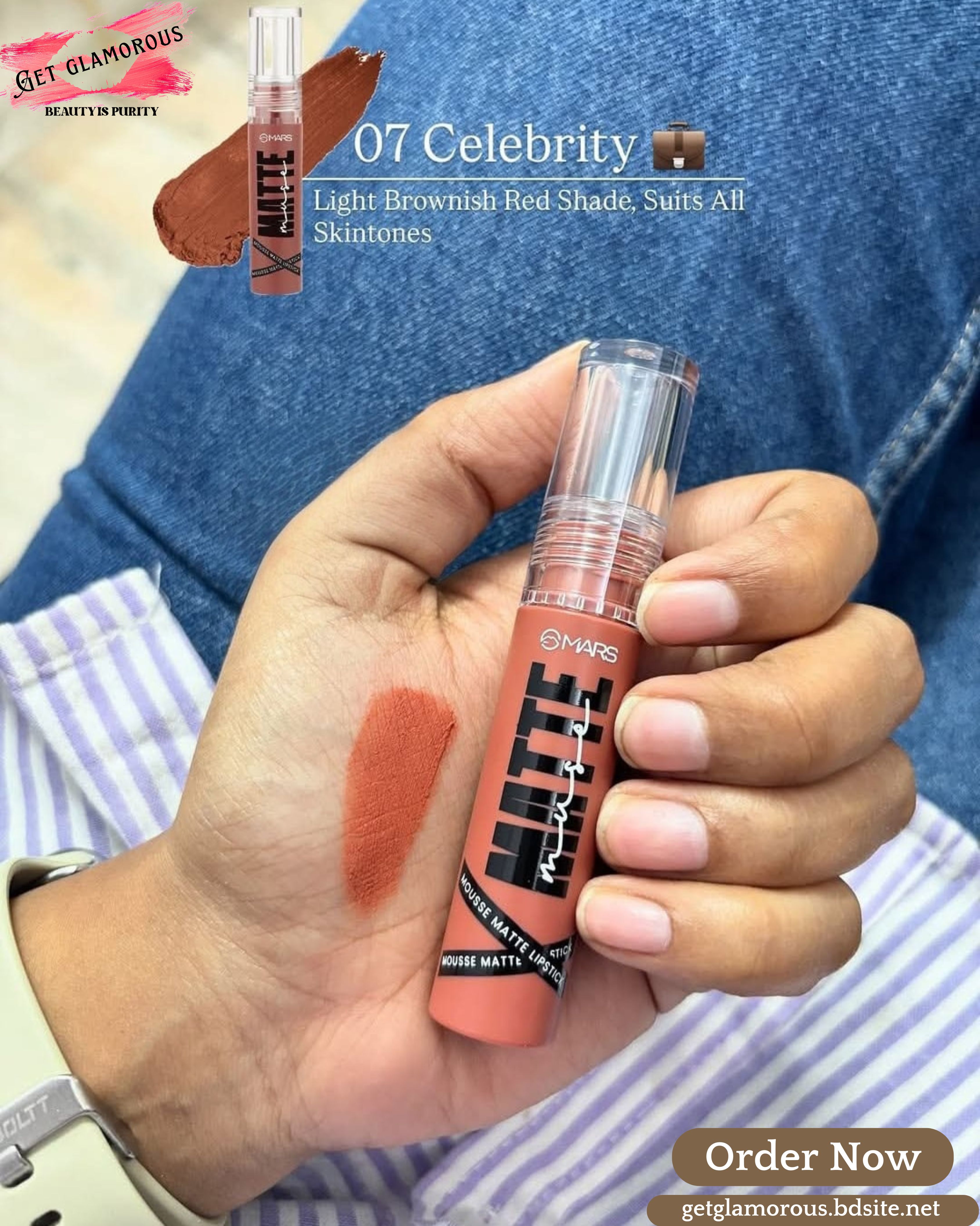 The Mars Matte Muse lipstick_img_6