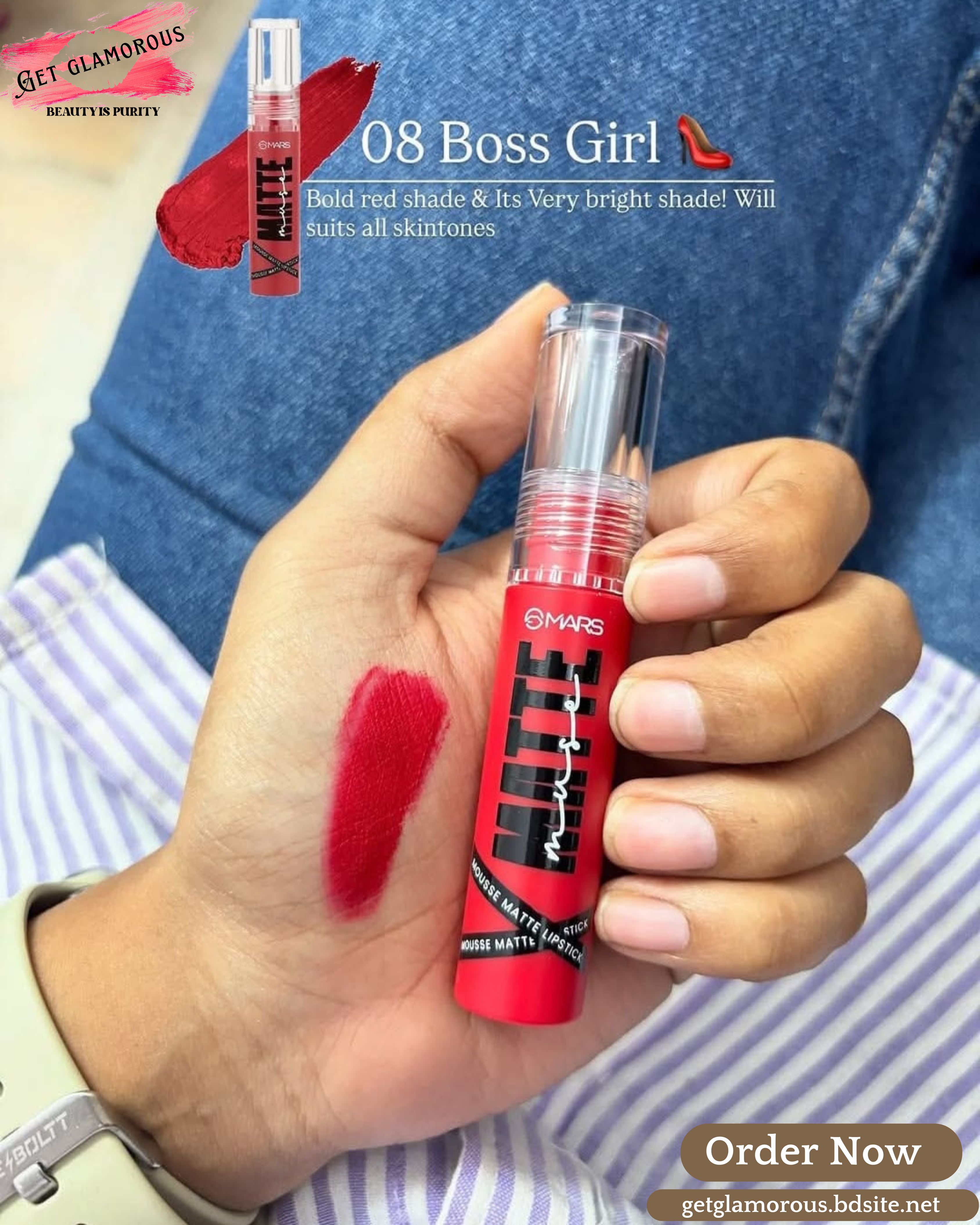 The Mars Matte Muse lipstick_img_7