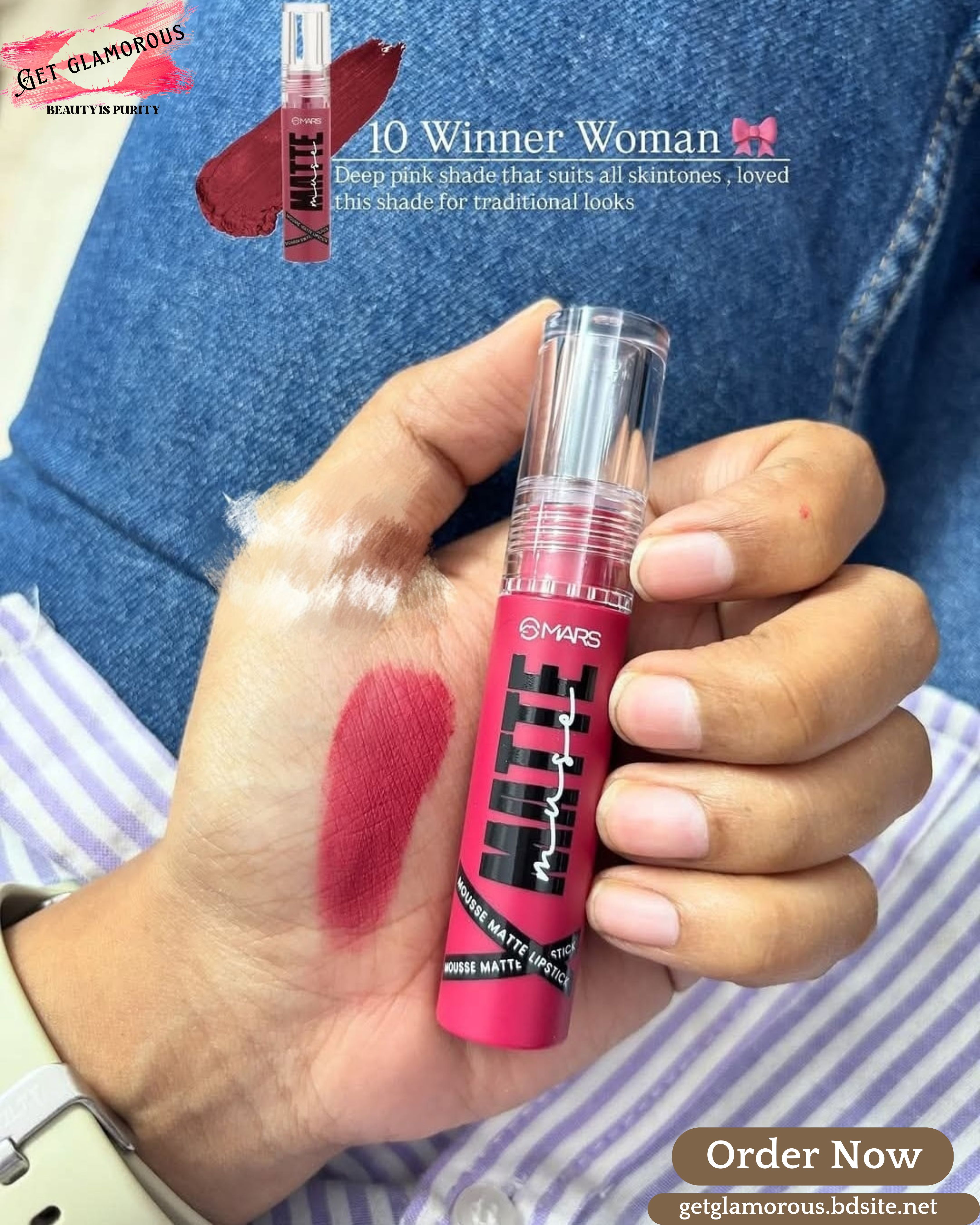 The Mars Matte Muse lipstick_img_9