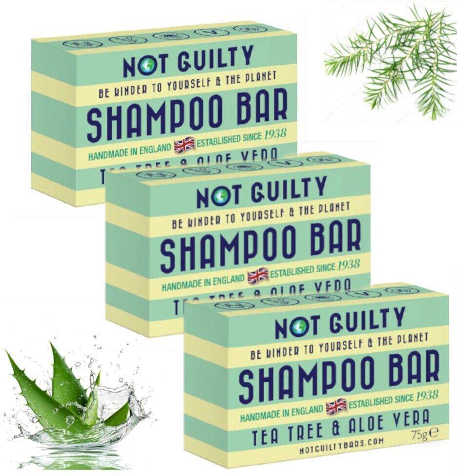 NOT GUILTY – Shampoo Bar Tea Tree & Aloe Vera_img_1