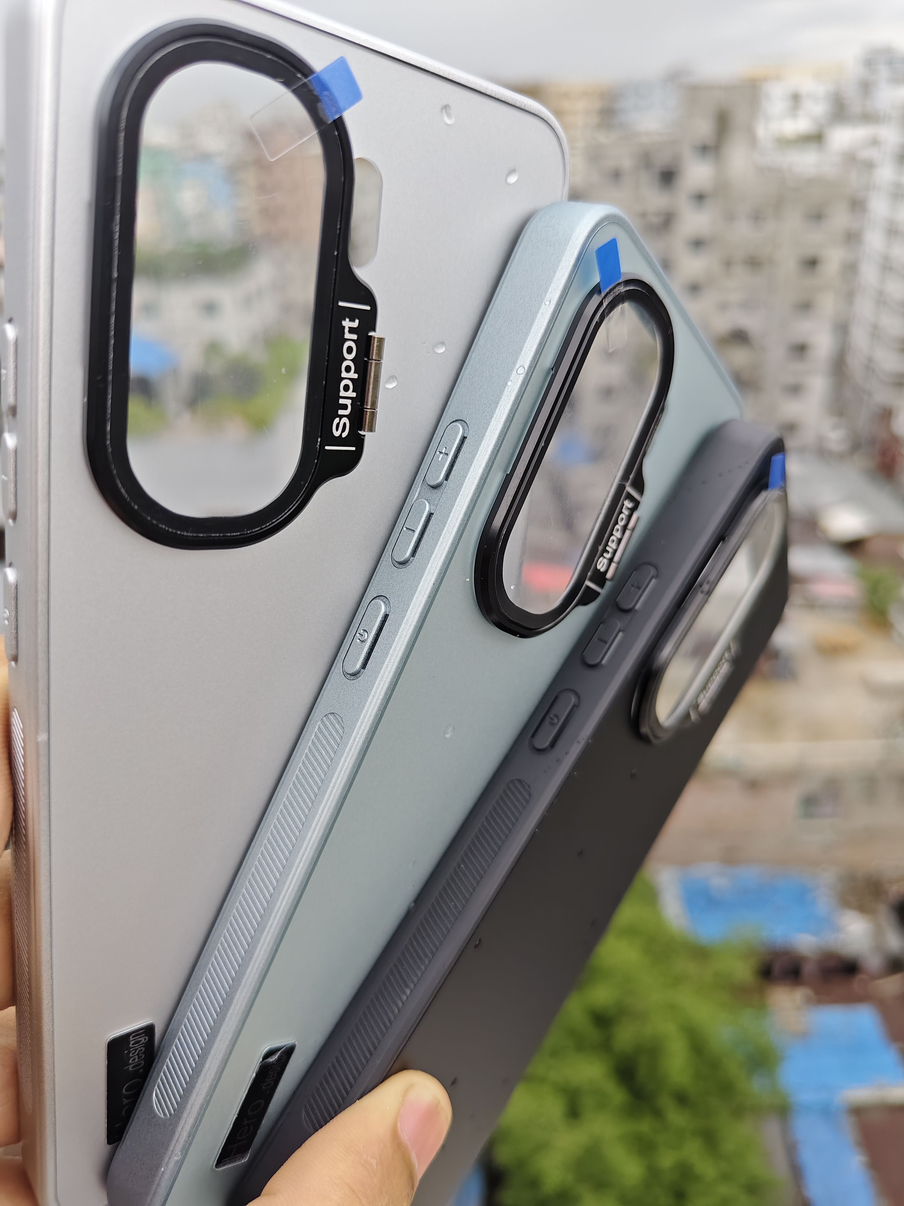 IQOO Neo10 Metal back Lens Full Coverage Bracket Drop-resistant Protective Cover_img_1