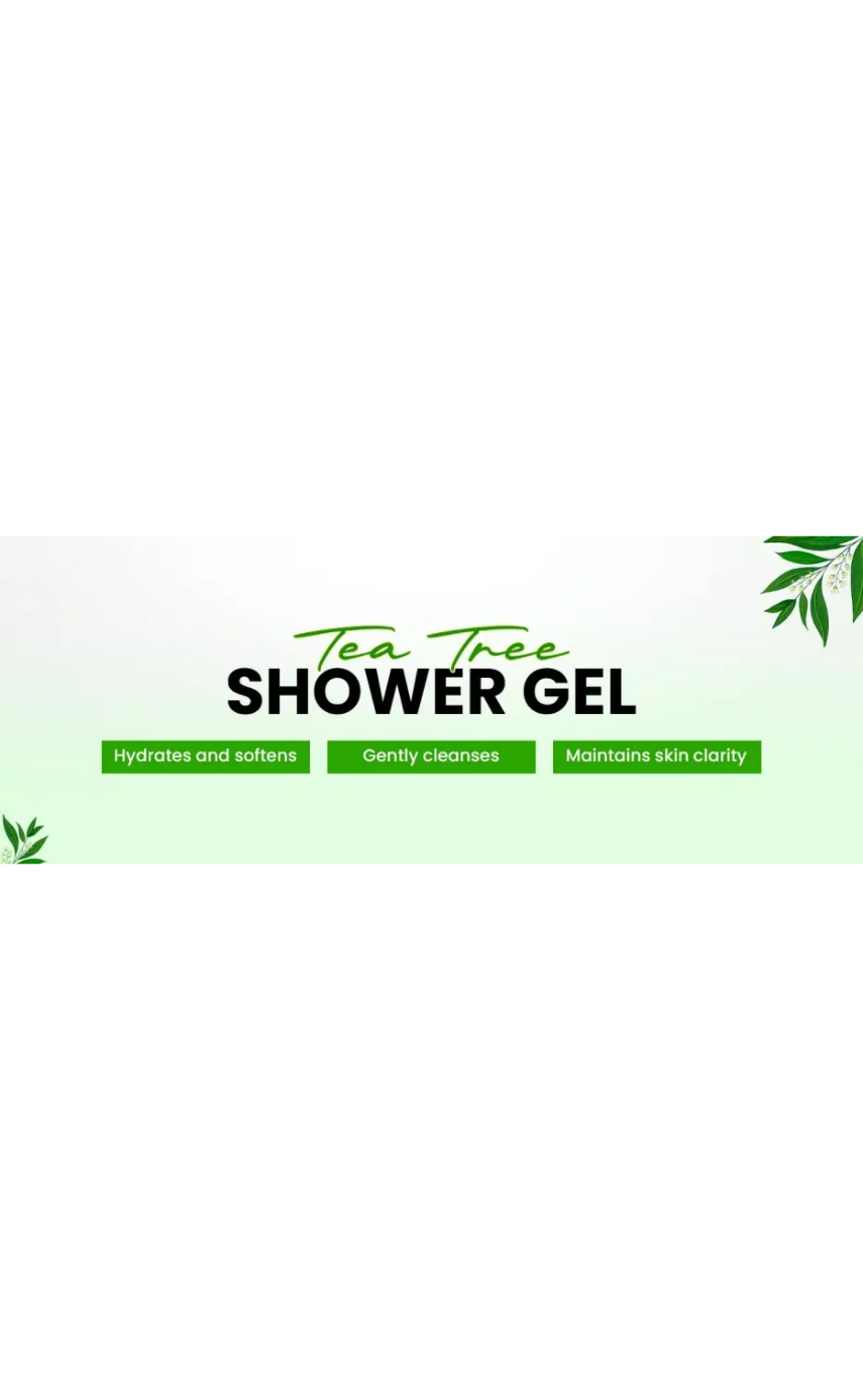 Skin’O Refresh Your Skin Tea Tree Soothing Shower Gel 220ml - Image 4