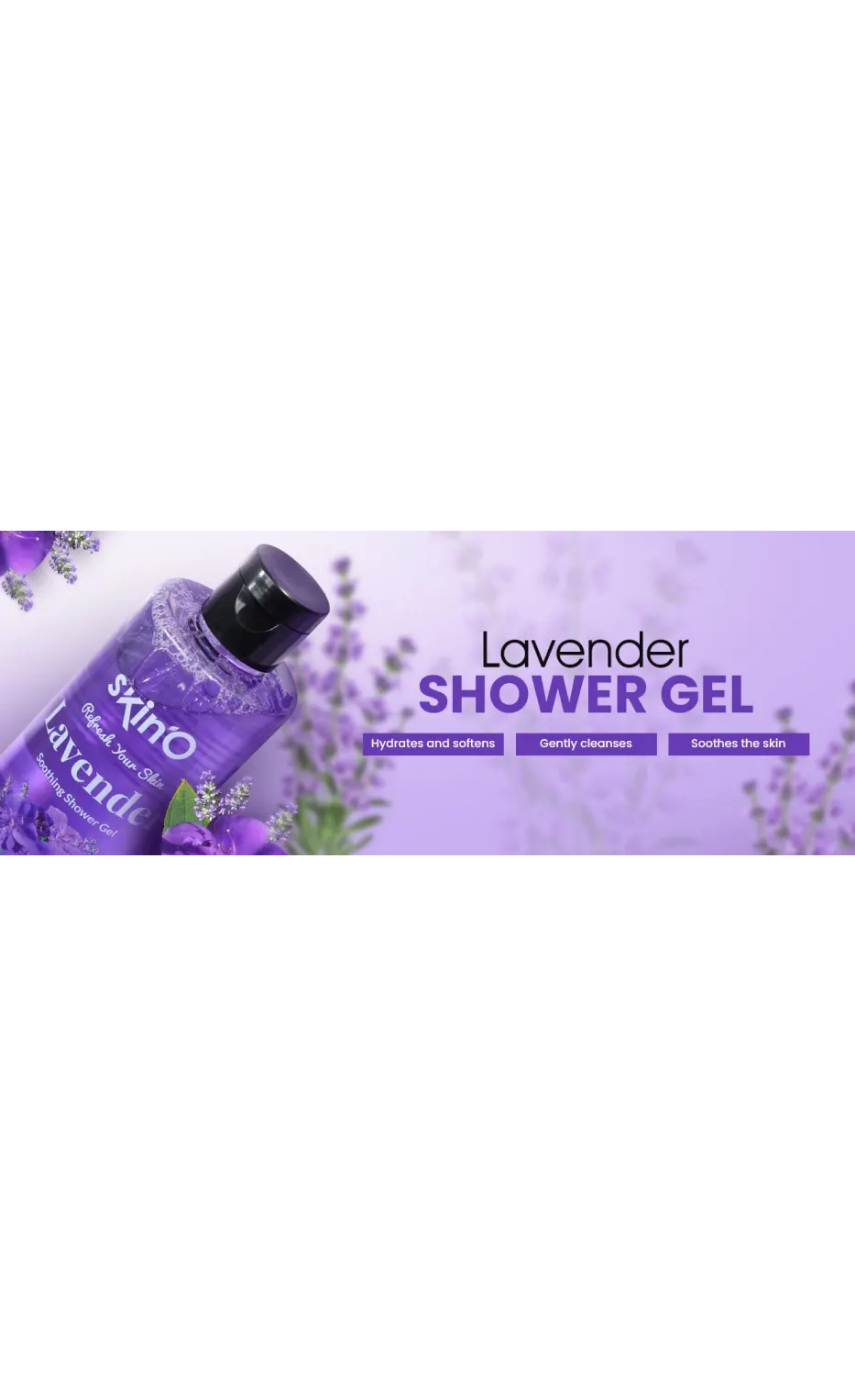 Skin’O Lavender Soothing Shower Gel 220ml - Image 4