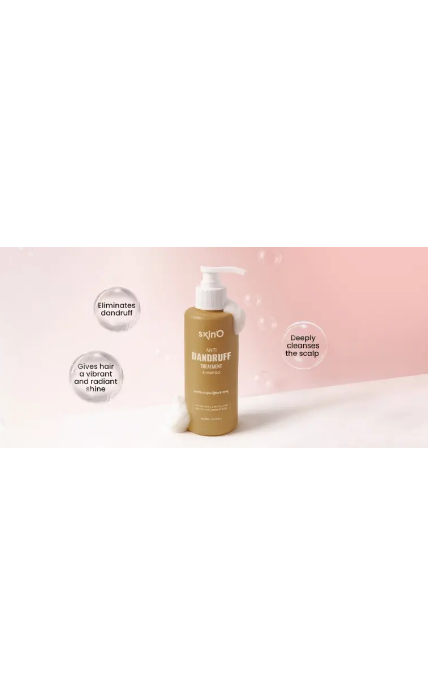 Skin’O Anti Dandruff Treatment Shampoo 200ml - Image 3