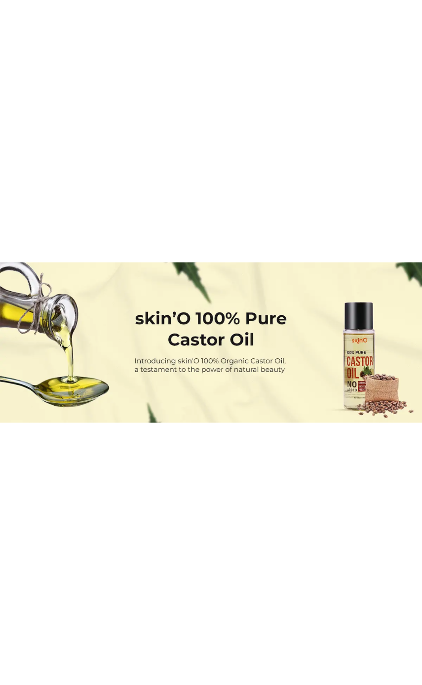 Skin’O 100% Pure Castor Oil 120 ml - Image 2