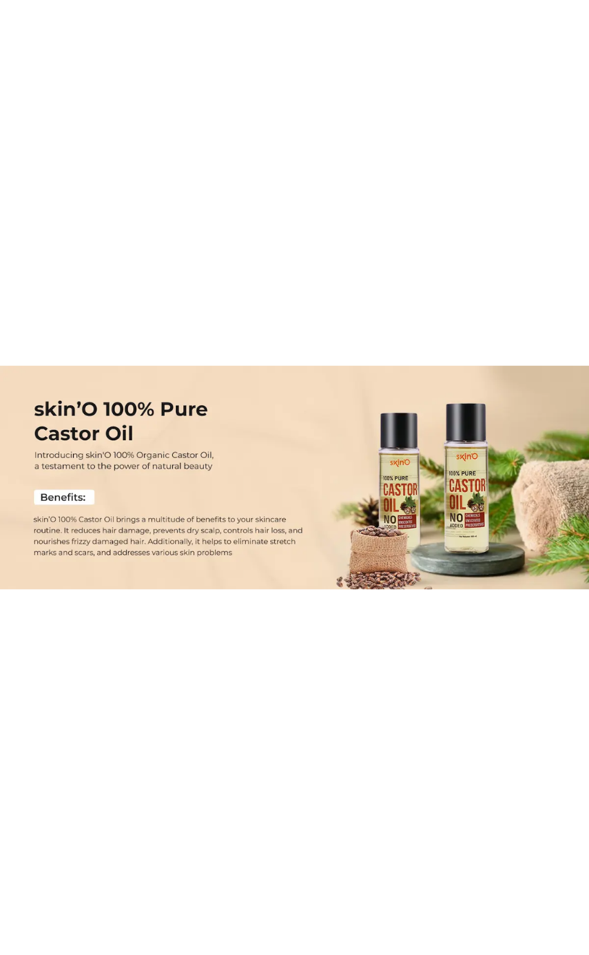 Skin’O 100% Pure Castor Oil 120 ml - Image 3