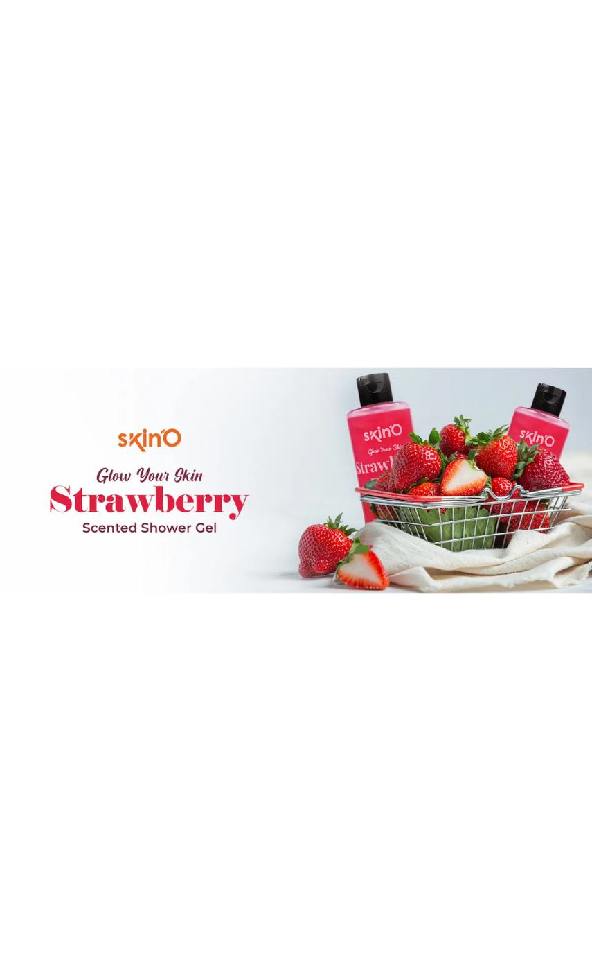 Skin’O Glow Your Skin Strawberry Scented Shower Gel - Image 4