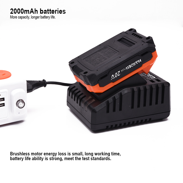 HARDEN 20V Cordless Brushless Drill/Driver Kit | 35Nm Torque | Ultra-Compact | 2000mAh Battery & Charger | Model: 756220_img_2