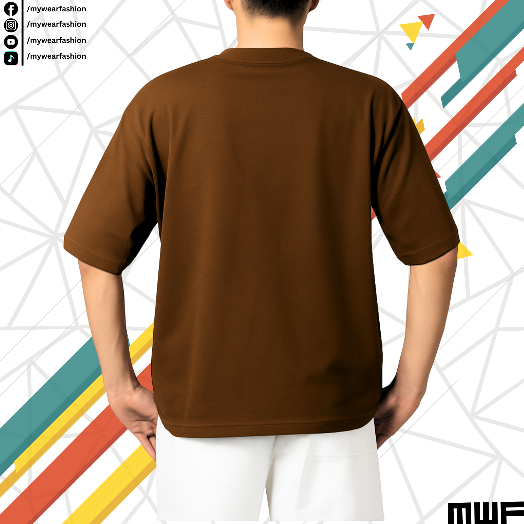 Solid Maroon Drop Shoulder T-Shirt || Tees ||_img_1