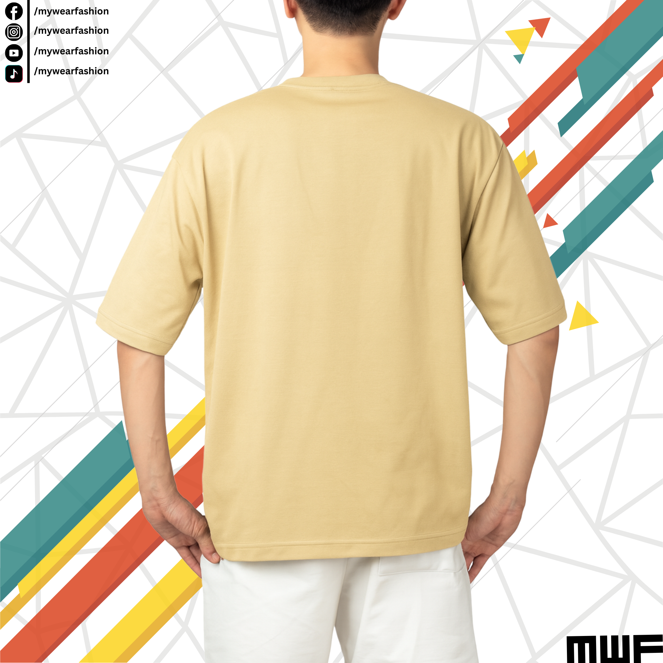 Solid Brownish Drop Shoulder T-Shirt || Tees ||_img_1