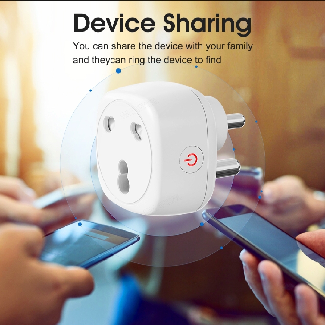 WiFi Smart Socket - 16A air conditioner 3 pin plug with power monitor-voice, timing -for Tuya, Google Home, Alexa_img_7