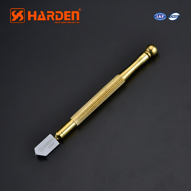 HARDEN Glass Cutter (Auto-Oil), 175mm, Manual Professional Glass Cutting Tool Auto Oil Glass Cutter YG8 Cutter Wheel; 570352_img_1