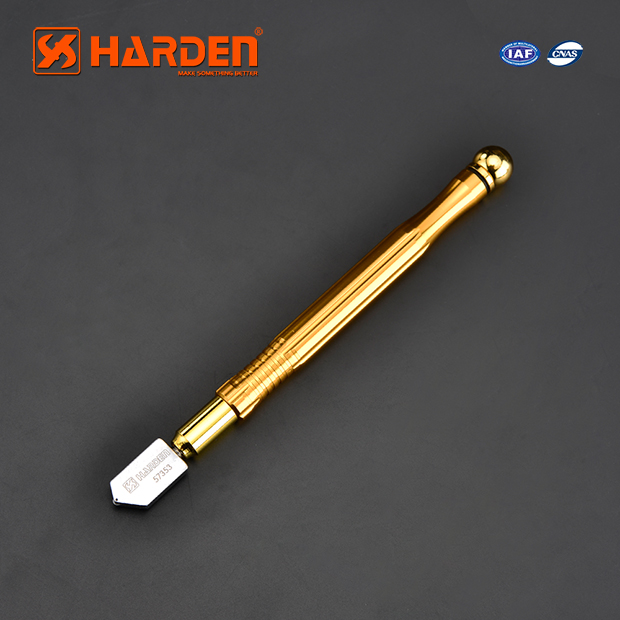 HARDEN Professional Glass Cutter (Auto-Oil ), 185mm, with Aluminum Alloy Handle cutting ability: 5 - 15mm thick glass; 570353_img_2