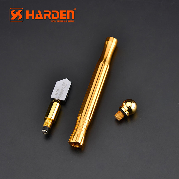 HARDEN Professional Glass Cutter (Auto-Oil ), 185mm, with Aluminum Alloy Handle cutting ability: 5 - 15mm thick glass; 570353_img_5