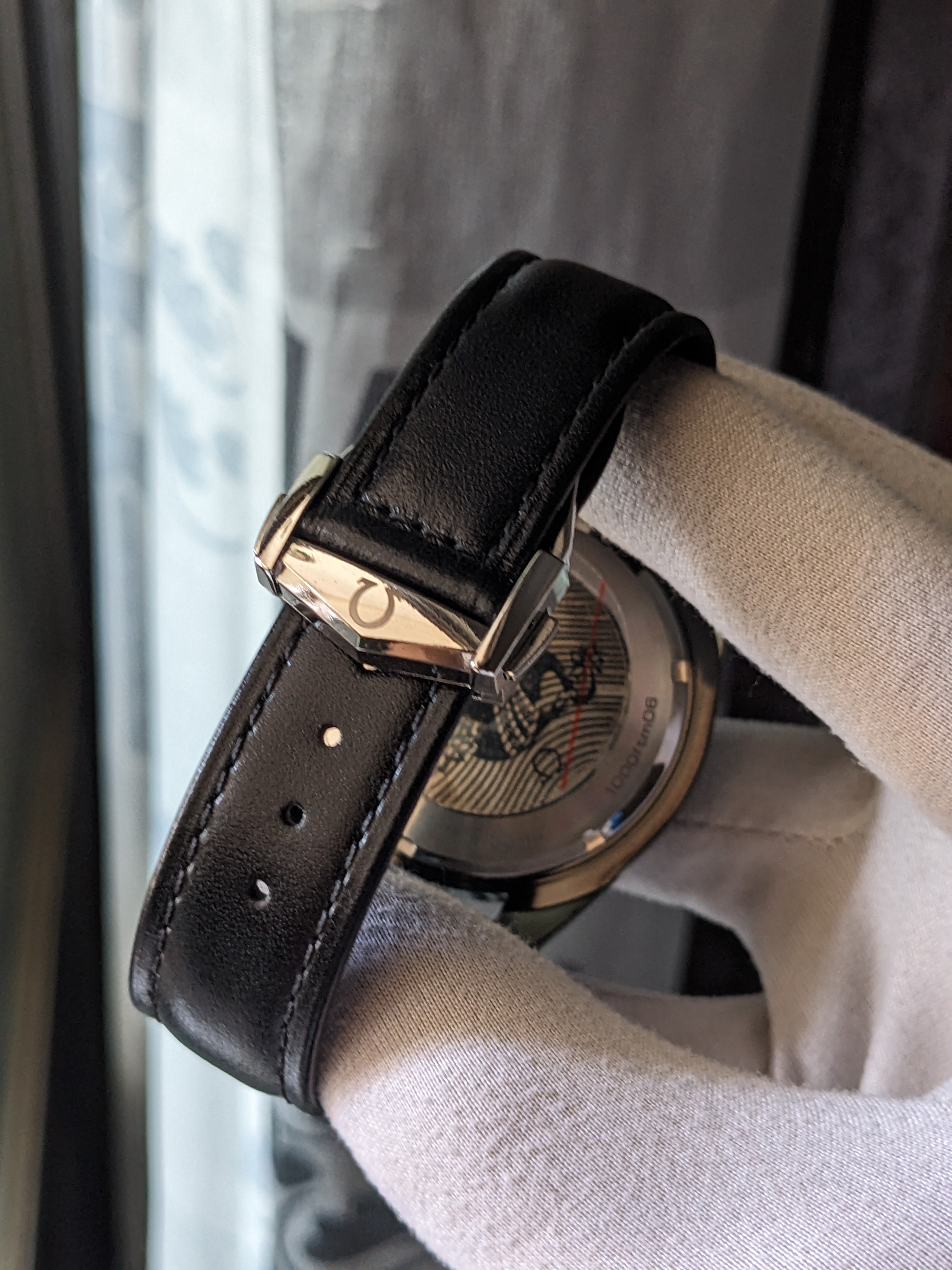 Omega Chronograph Watch Black_img_4