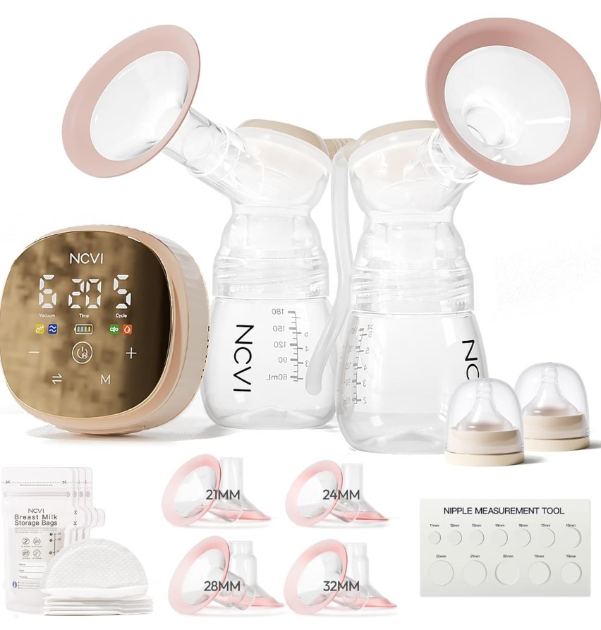 Ncvi Rechargable electric double breastpump.  Model- 8116_img_12