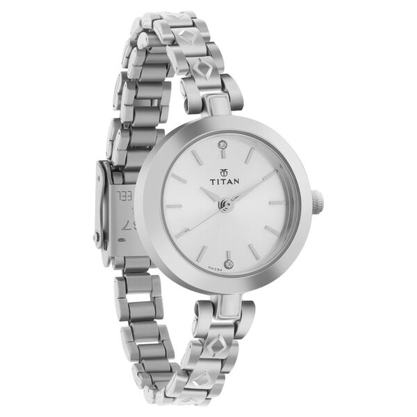 TITAN Women’s Stainless Steel Analog Watch - 2598SM01_img_1