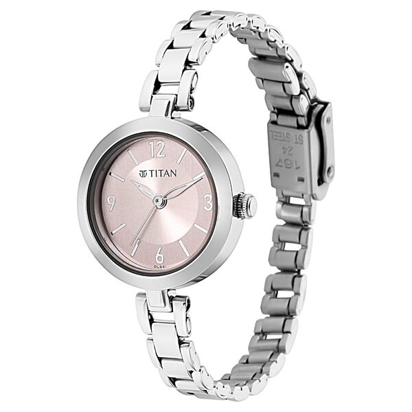 TITAN Women’s Stainless Steel Analog Watch - 2598SM06_img_2