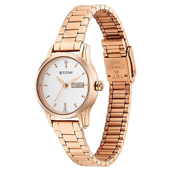 TITAN Women’s Rose Gold Analog Watch - 2656WM01_img_1