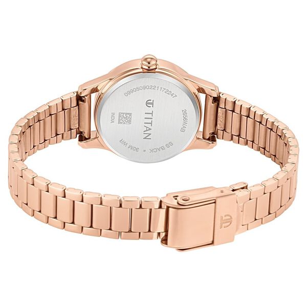 TITAN Women’s Rose Gold Analog Watch - 2656WM01_img_3