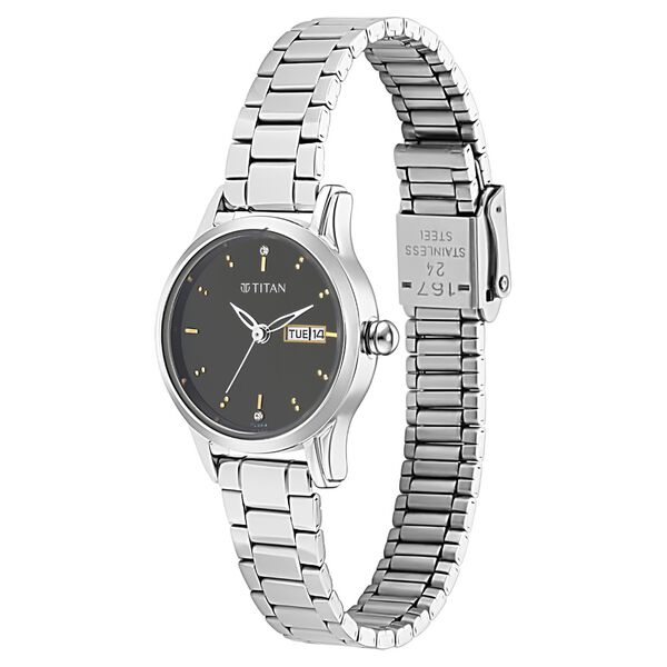 TITAN Women’s Stainless Steel Analog Watch - 2656SM03_img_2