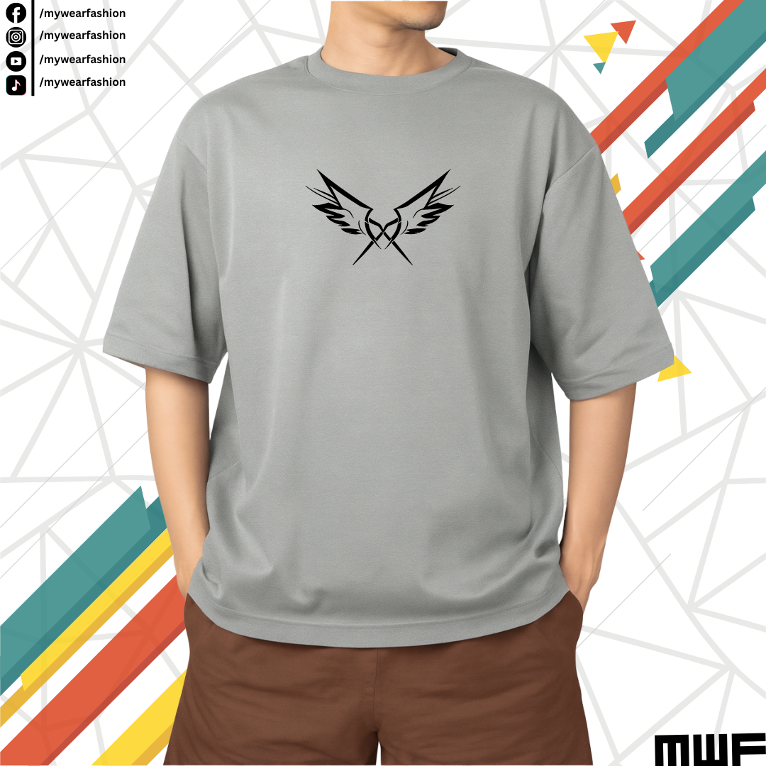 Built For Streets Premium Drop Shoulder T-Shirt_img_1