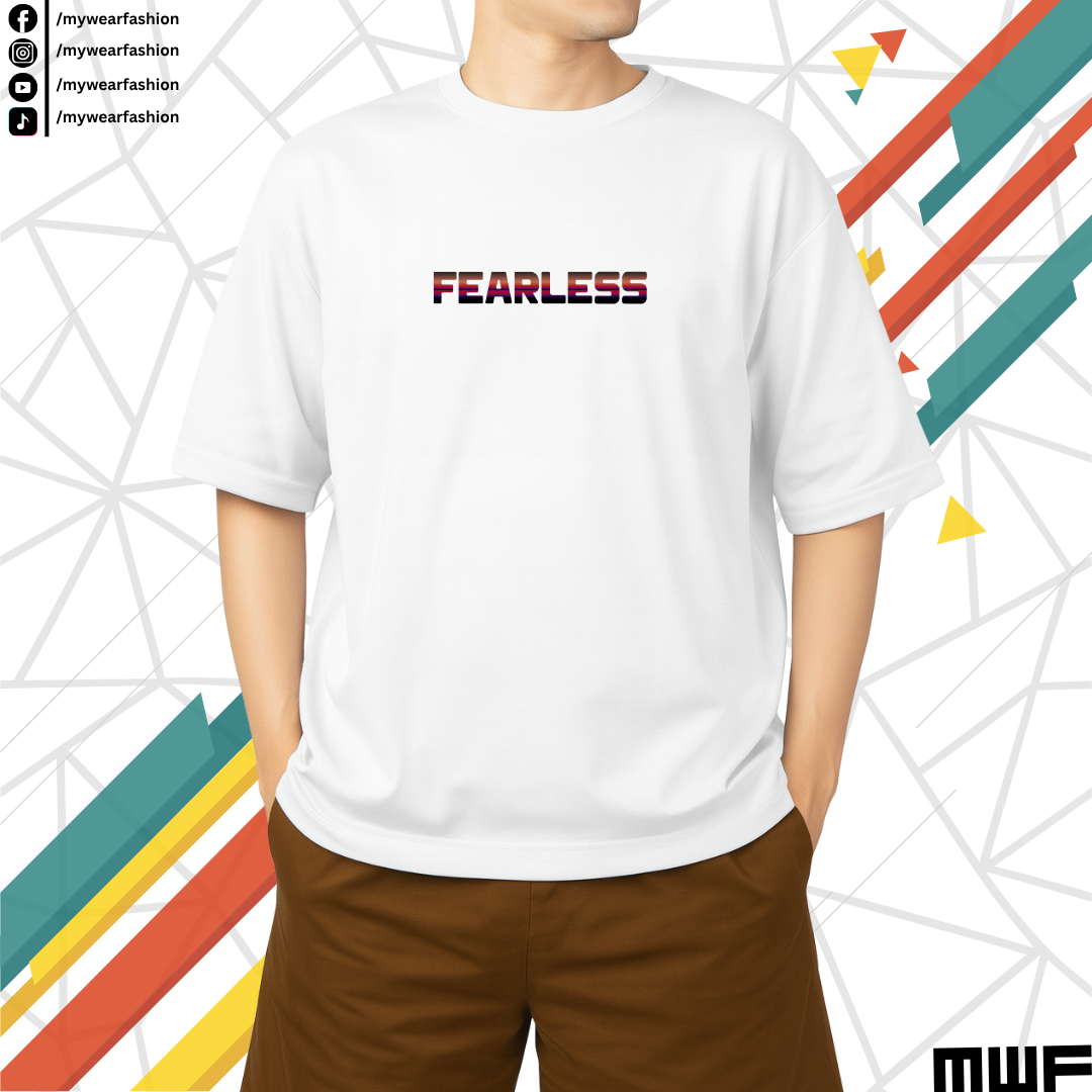 Fearless Redline Mask Of Life Premium Drop Shoulder T-Shirt_img_1