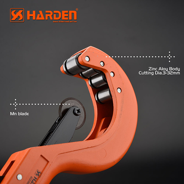 HARDEN 6-64mm Zinc Alloy Pipe Cutter tube cutter for Aluminium, PPR plastic, Brass tube and pipe cutting Professional; Model: 600823_img_1