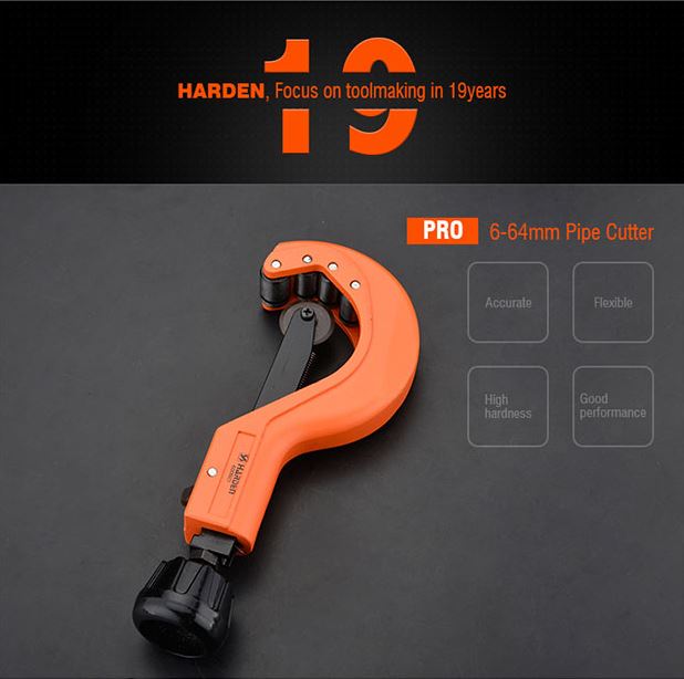 HARDEN 6-64mm Zinc Alloy Pipe Cutter tube cutter for Aluminium, PPR plastic, Brass tube and pipe cutting Professional; Model: 600823_img_4