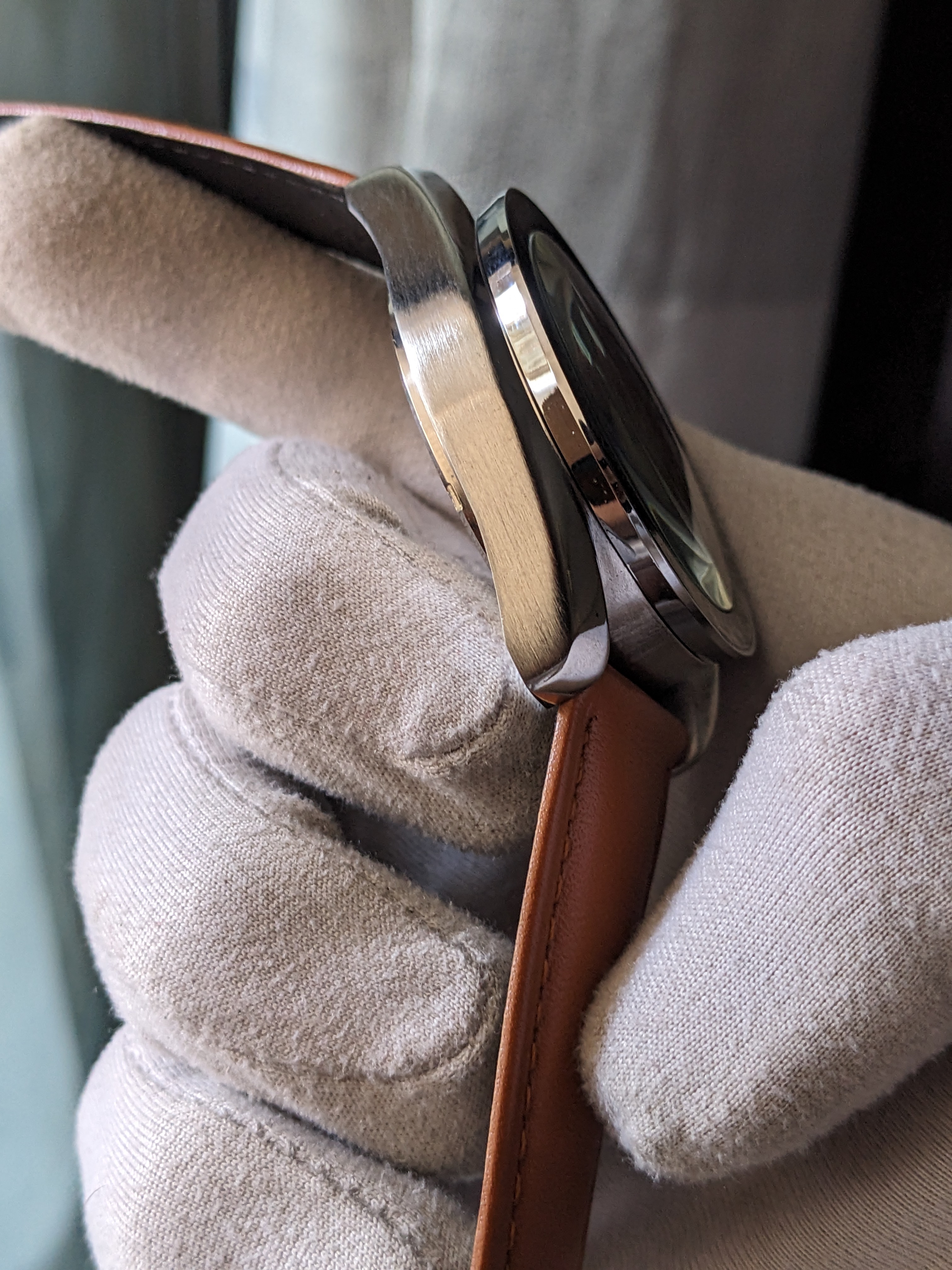 Omega Chronograph Watch White_img_3