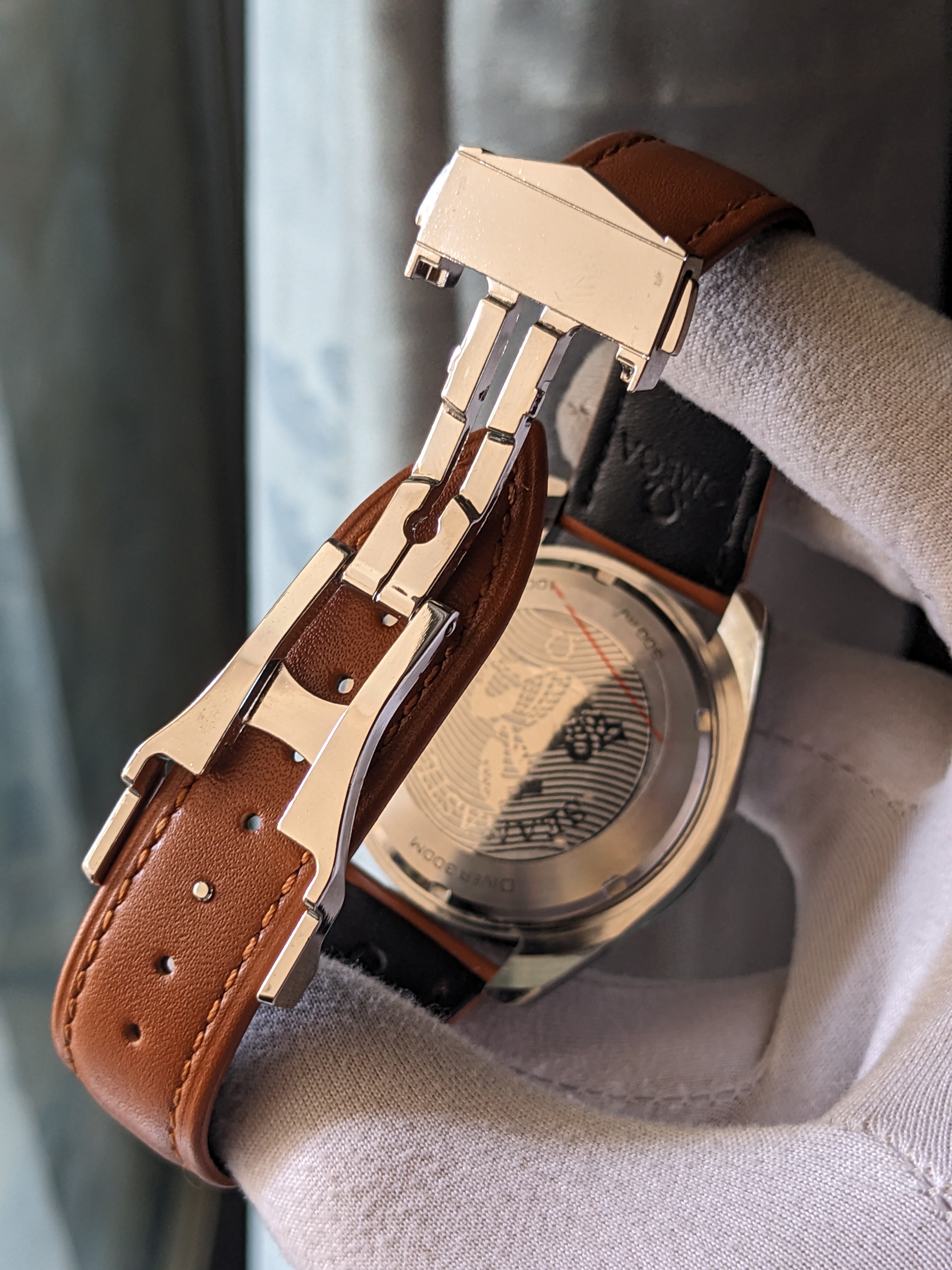 Omega Chronograph Watch White_img_5