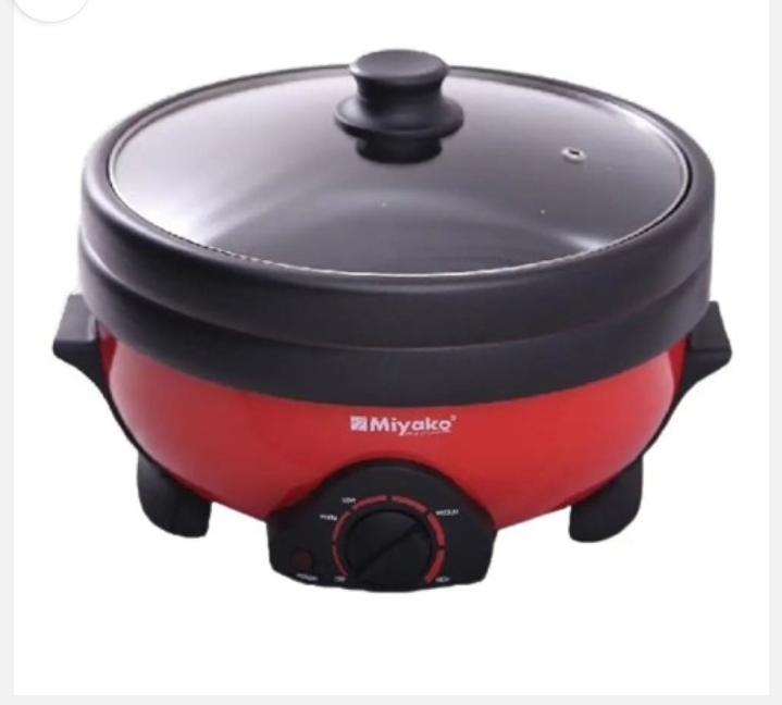 Miyako Double Pot Electric Multi Purpose Curry Cooker MC-350D 4 LTR ( China)_img_0