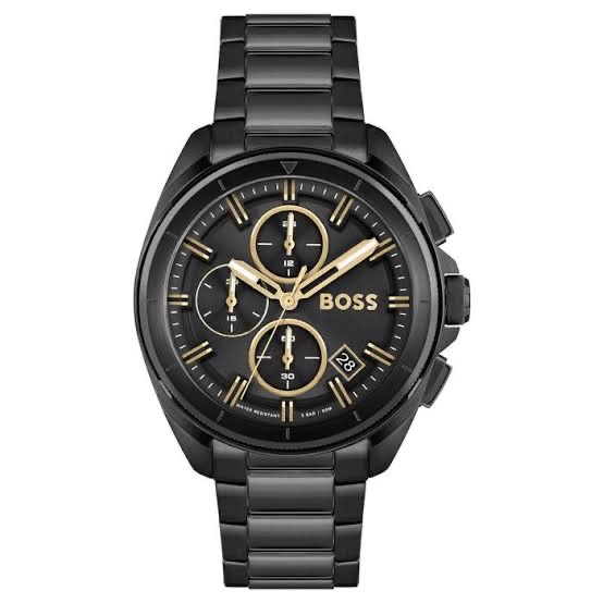Hugo Boss Volane 1513950 Men’s 44 mm Black Chronograph – Stainless Steel Bracelet_img_1