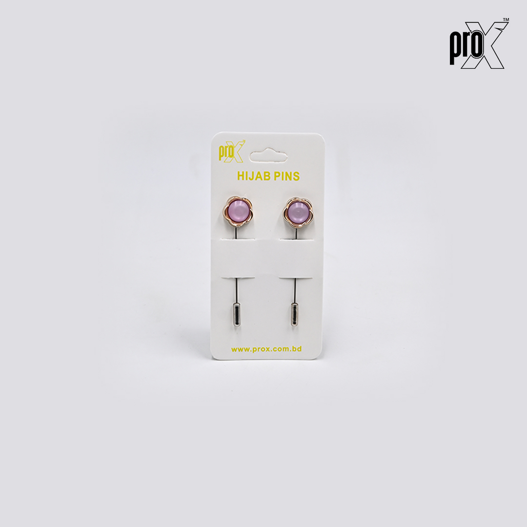 ProX 1 Pair Hijab Pin HP-502-4_Purple Color_img_1