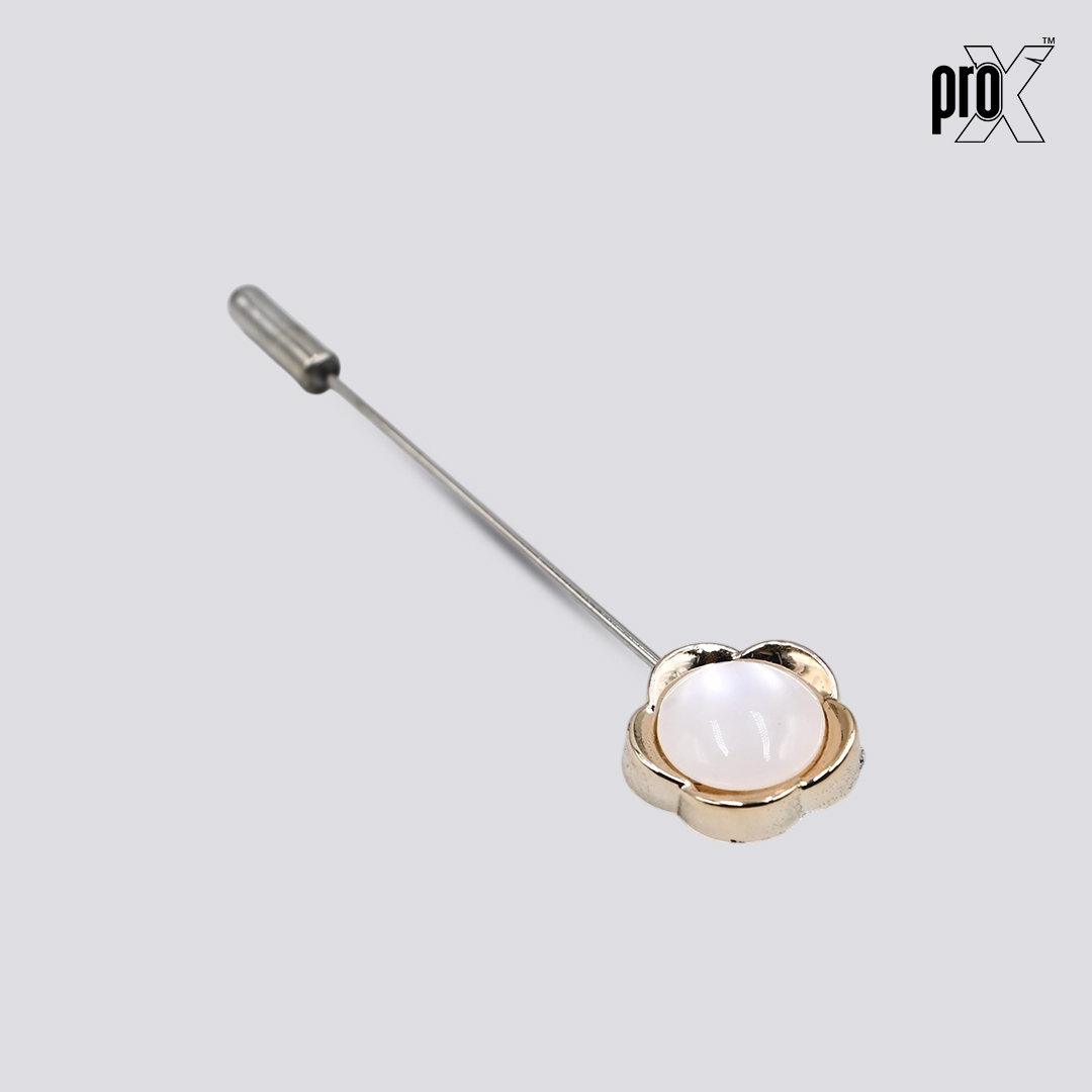 ProX 1 Pair Hijab Pin HP-502-4_Cream Color