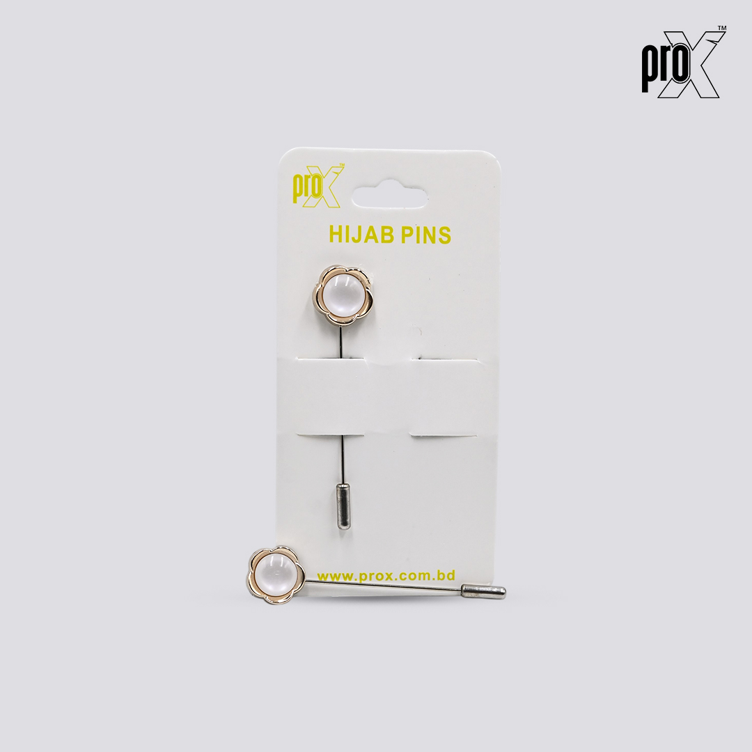 ProX 1 Pair Hijab Pin HP-502-4_Cream Color_img_1