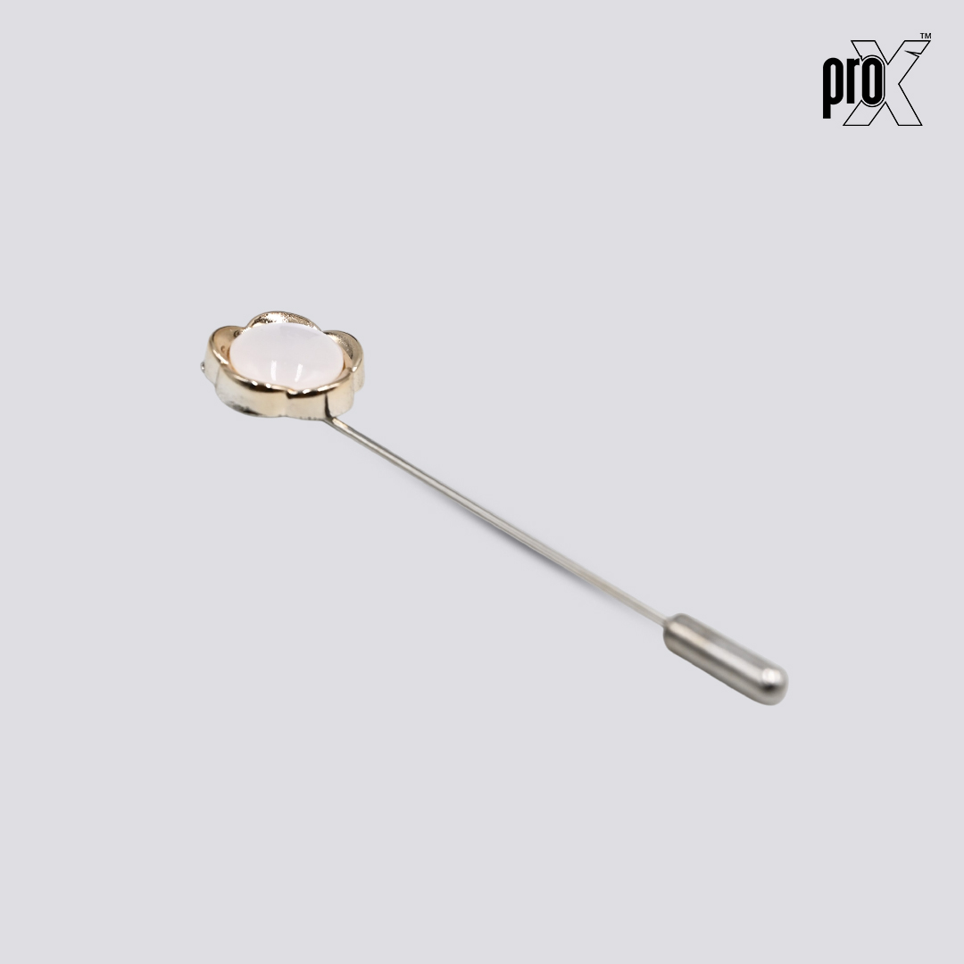 ProX 1 Pair Hijab Pin HP-502-4_Cream Color_img_2