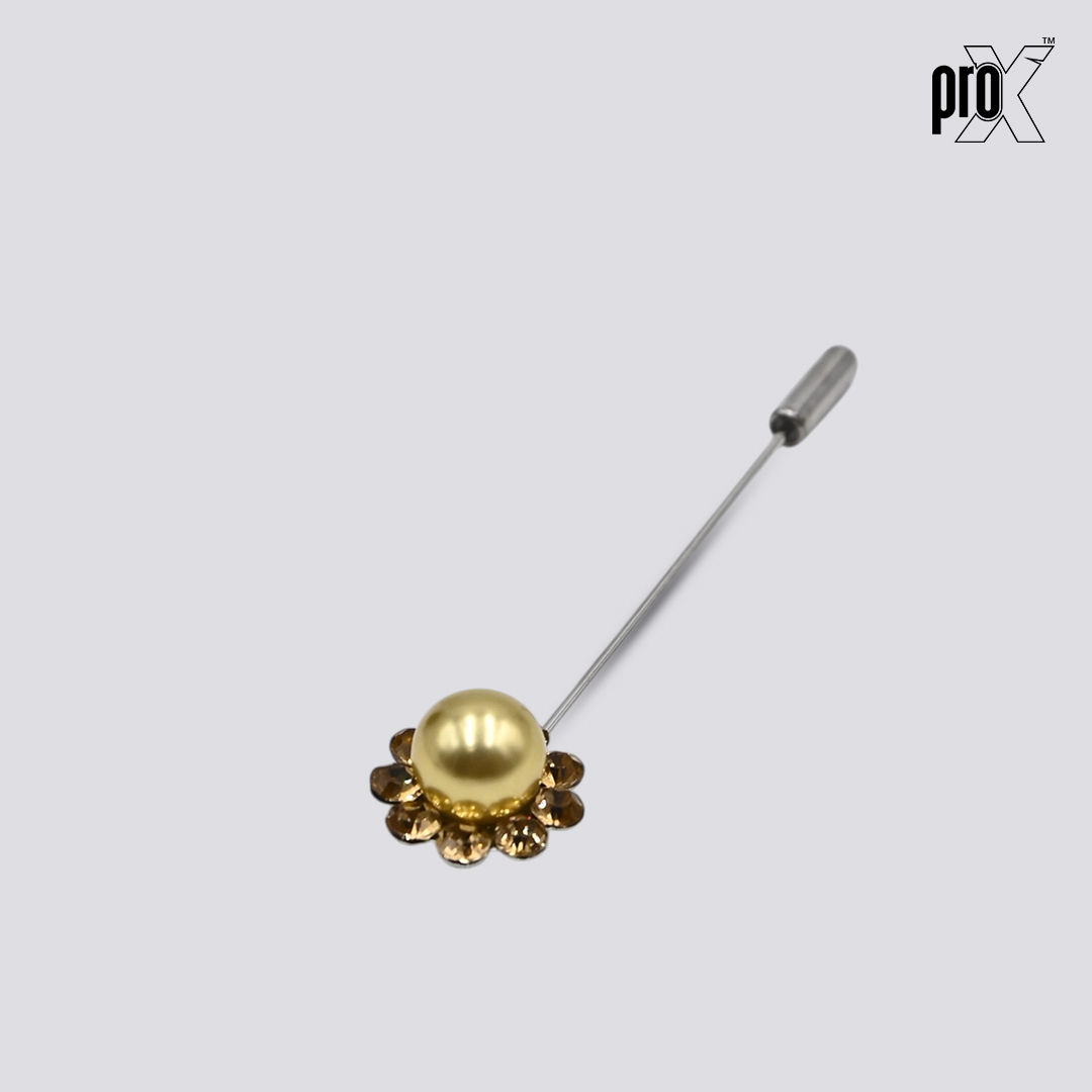 ProX 1 Pair Hijab Pin HP-502-2_Golden Color_img_0