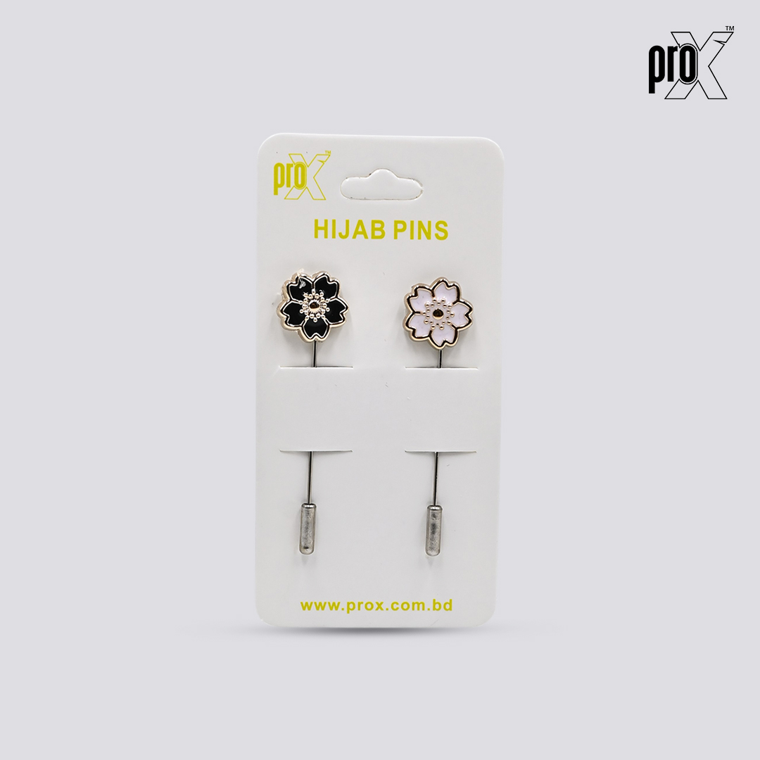 ProX 1 Pair Hijab Pin HP-502-3_Flower_img_3