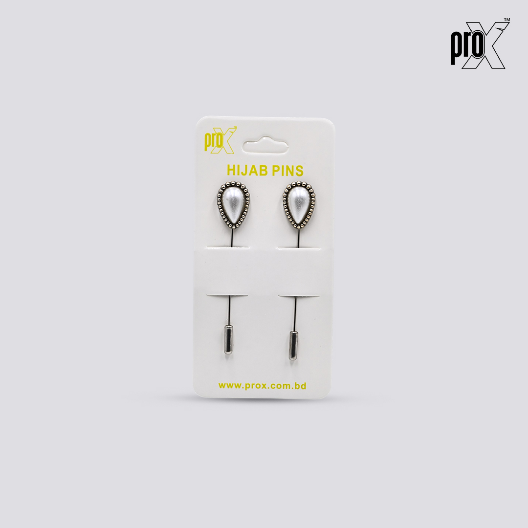 ProX 1 Pair Stick Hijab Pin_HP-502-5 Baloon Shape_img_1